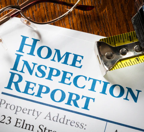 home inspection report